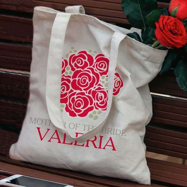 Rosa vermelha Mãe da bolsa de favoritos de noiva (Criador carregado)