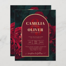 ROSA VERMELHA ORÇAMENTALCONVITE Casamento no inver