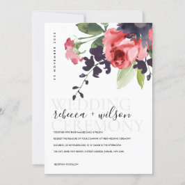 ROSA VERMELHA PEONY EUCALYPTUS FLORA WATERCOLOR WE