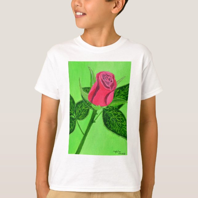 Rosa vermelha T-Shirt (Frente)