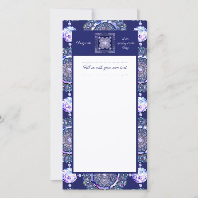 Rosace Azul (Frente)