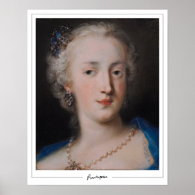 Rosalba Carriera Zedign Art Poster nº 3 (Frente)