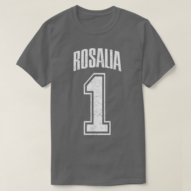Rosalia Supporter Número 1 Maior T-Shirt Do Ventil (Frente do Design)