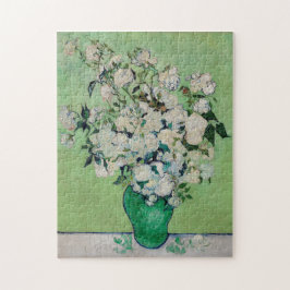 "ROSAS" 1889 POR VINCENT VAN GOGH ON QUEBRA-CABEÇA