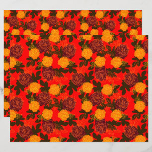 Rosas a frio vermelho