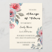 Rosas Alteração do Cartão de Chá de fraldas de Pla