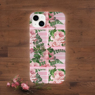 Rosas bonito rosa no padrão gráfico de gradiente
