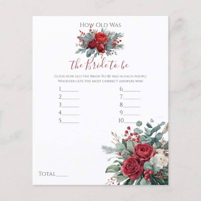 Rosas Borgonha e Rosa Murcho Qual Era a Idade da N (Frente)