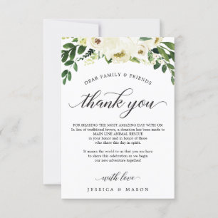 Rosas brancas em vez do Cartão de Lugar dos Favori