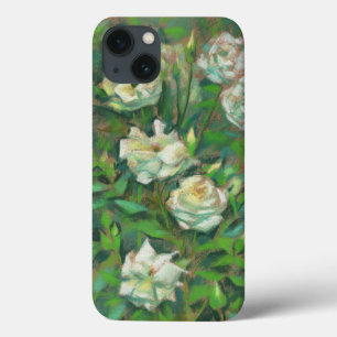 "Rosas brancas, folhas verdes", flores lindas