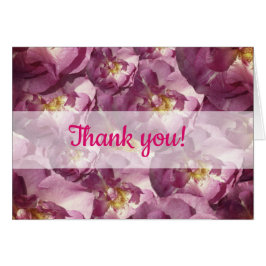 Rosas Brilhantes Cartão de Água Foto