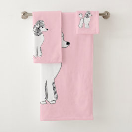 Rosas claro Brancas, Toalhas de Banho