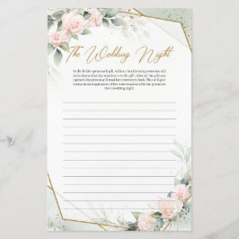 Rosas claro de ouro de eucalipto Noite de Casament