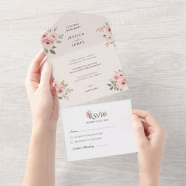 Rosas Coradas Edição Elegante Casamento