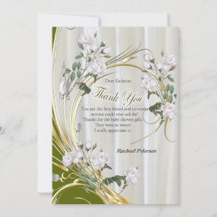 Rosas de Aquarela Branca pintados na Seda de Champ