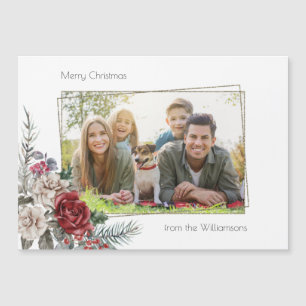 Rosas de Aquarela Elegante, Pino e Foto de Quadro