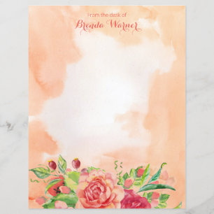 Rosas de Aquarela Material