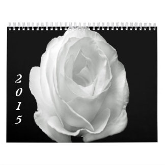Rosas de Calendário Impresso Personalizado 2015
