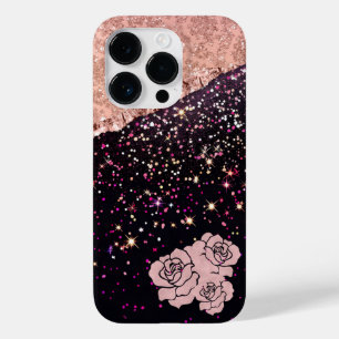 Rosas de Lâmpada com Lâmina Rosa Preta Glam