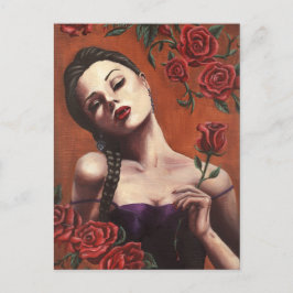 Rosas de Sangue - Cartão Postal