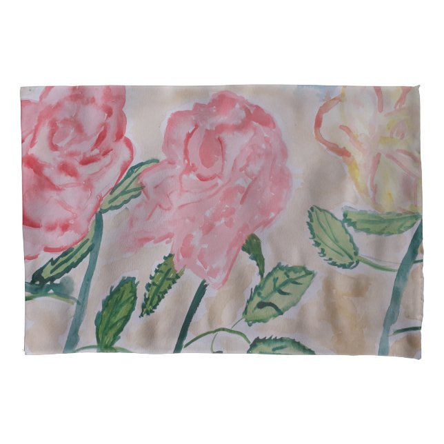 Rosas de Verão abstrato (Frente)