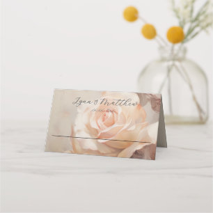 Rosas de Verão de Cartões de Casamento Elegante