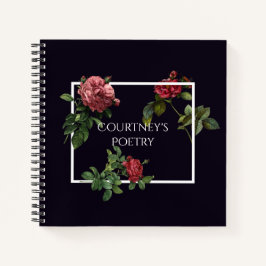 Rosas de Vintage do Diário de poesia