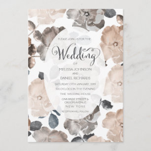 Rosas do vintage que Wedding o convite da