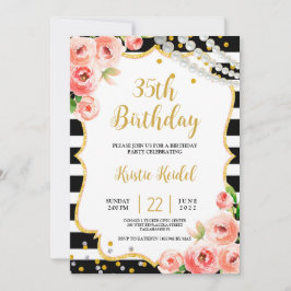 Rosas e Convite de aniversário Perl