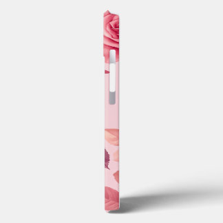 Rosas e folhas padrão iPhone / iPad case