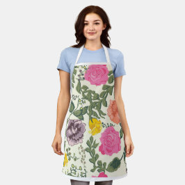 Rosas em Bloom Apron