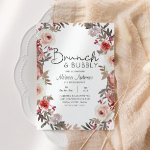 Rosas Florais Red Blush Chá de panela Brunch