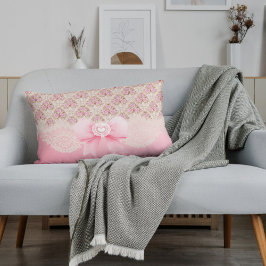 Rosas Florais, Rosa, Vintage, Fita E Lace