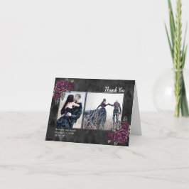 Rosas Góticos 2 Foto de Cartões de agradecimentos 