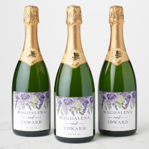 Rosas Lavanda Roxo Claro Floral Casamento Elegante