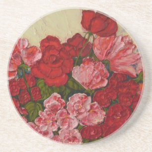Rosas & porta copos das peônias