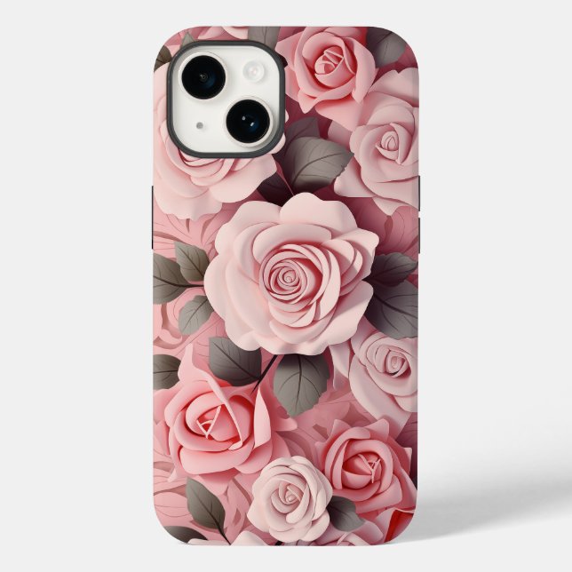 Rosas Rosa de Aquarela (Verso)