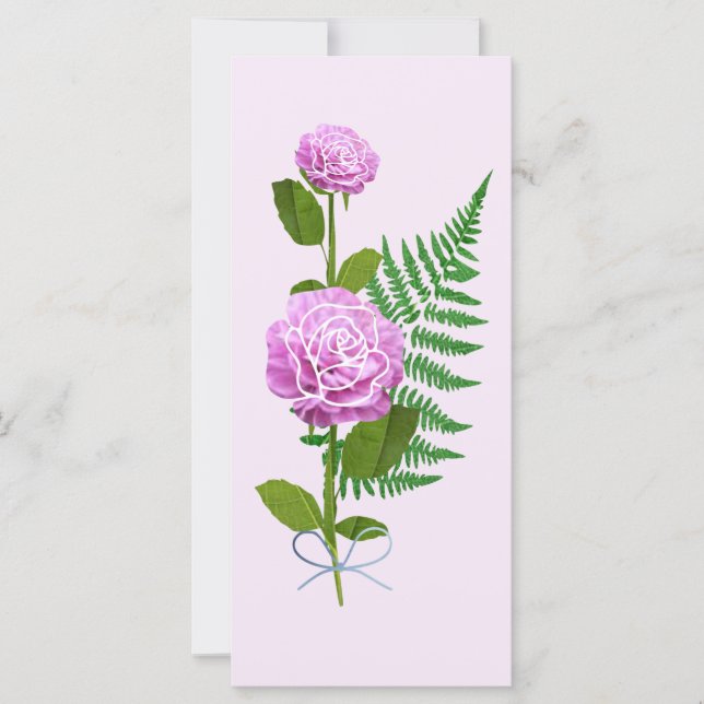 Rosas Rosa e Fern (Frente)