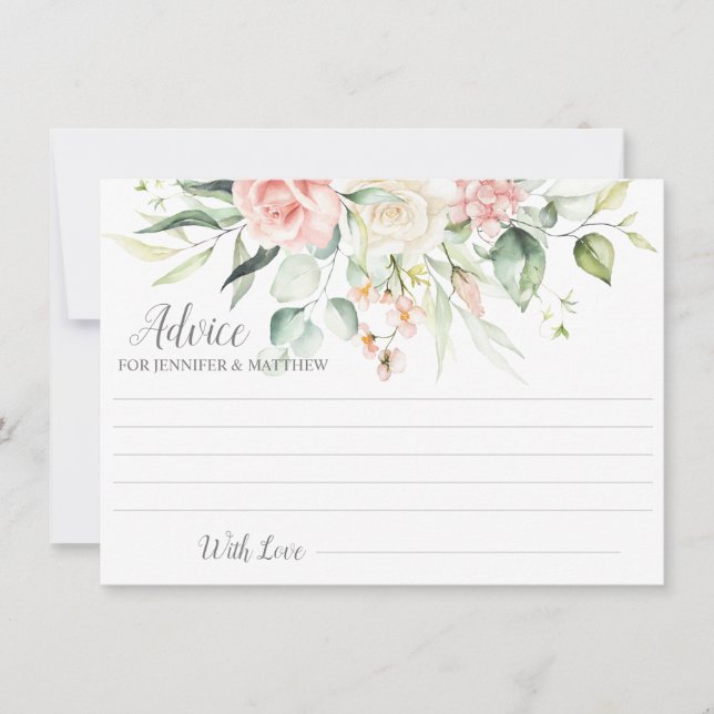 Rosas rosa Eucalyptus Greenery Advice | (Frente)