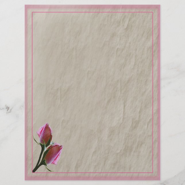 Rosas Rosa Letterhead (Frente)