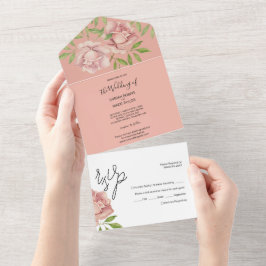 Rosas Rosa Lilás Aquarela Pintadas à Mão
