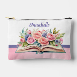 Rosas Rosa no Livro Pequeno Acessório