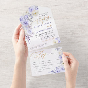 Rosas Roxos Elegantes ArtsApp Poeira Dourada