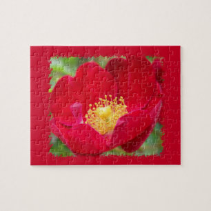 Rosas são Quebra-cabeça vermelho