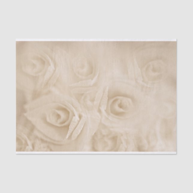 Rosas Sepia de Papel (Frente )