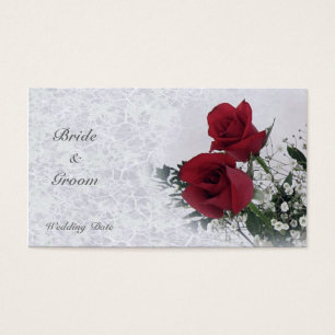 Rosas Sonham Obrigado Marca de Favor de Casamento