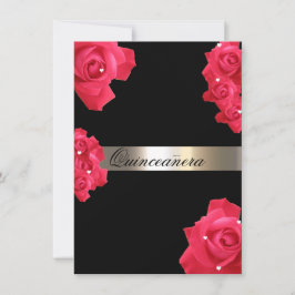 Rosas Vermelhas, Convite Personalizado de Quincean