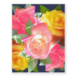 Rosas vermelhas e amarelas