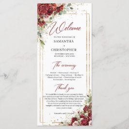 Rosas vermelhas profundas abanam flores, programa 