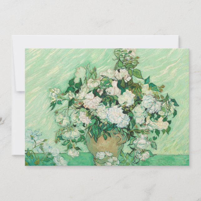 Rosas | Vincent van Gogh (Frente)